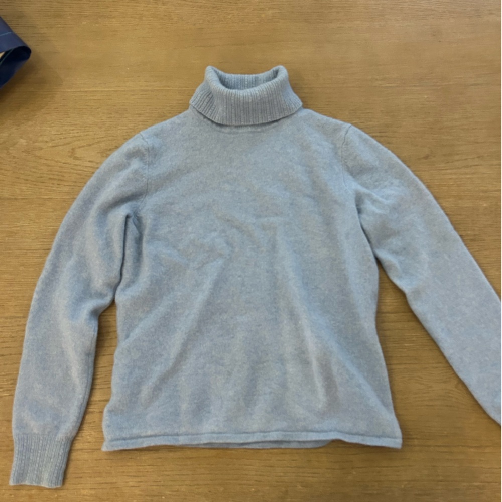 Cashmere Vintage Turtleneck Sweater